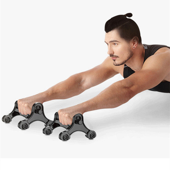 Three-in-one Multifunctional Abdominal Wheel For Training Abdominal Muscles