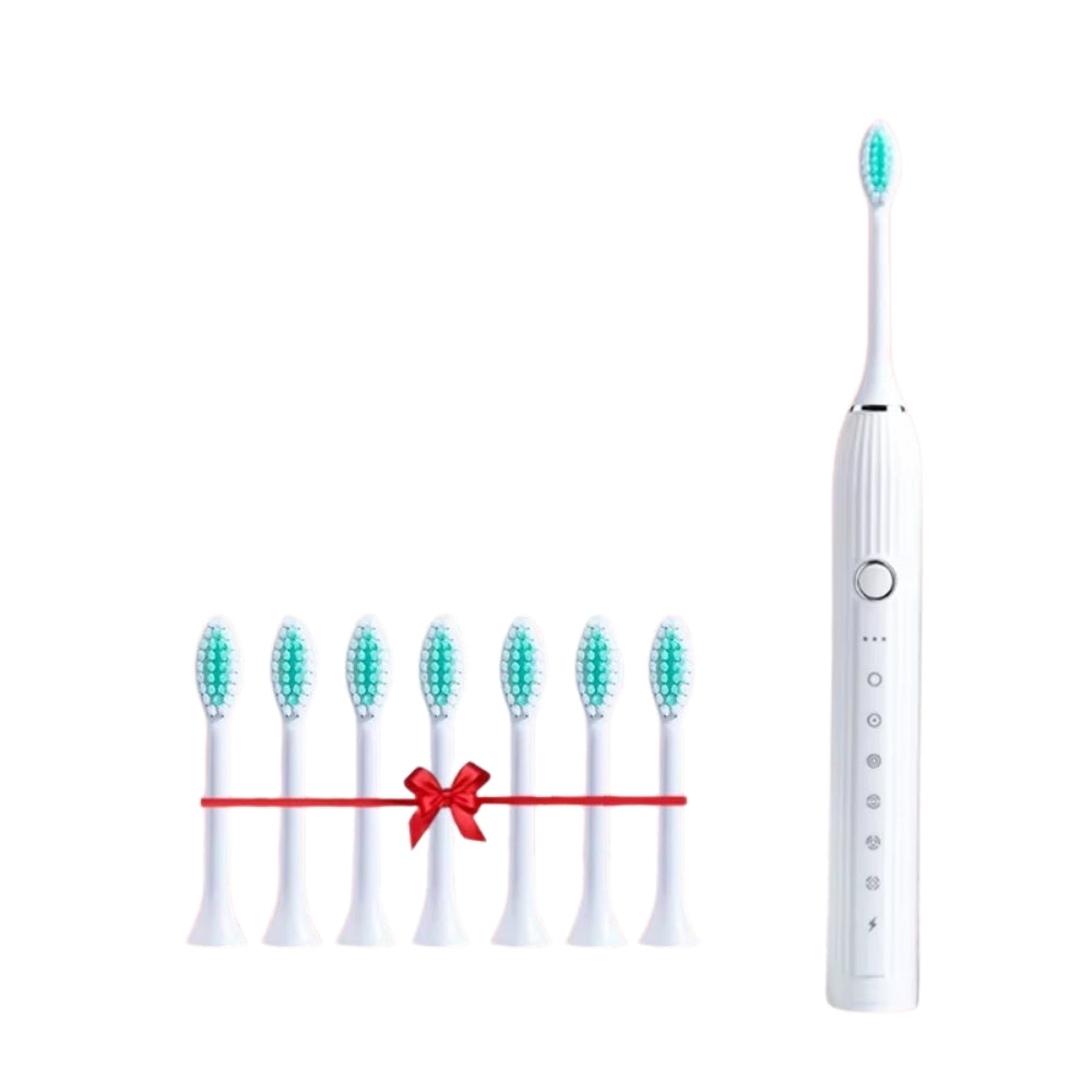 Sonic Electric Toothbrush Rechargeable with Replacement Heads