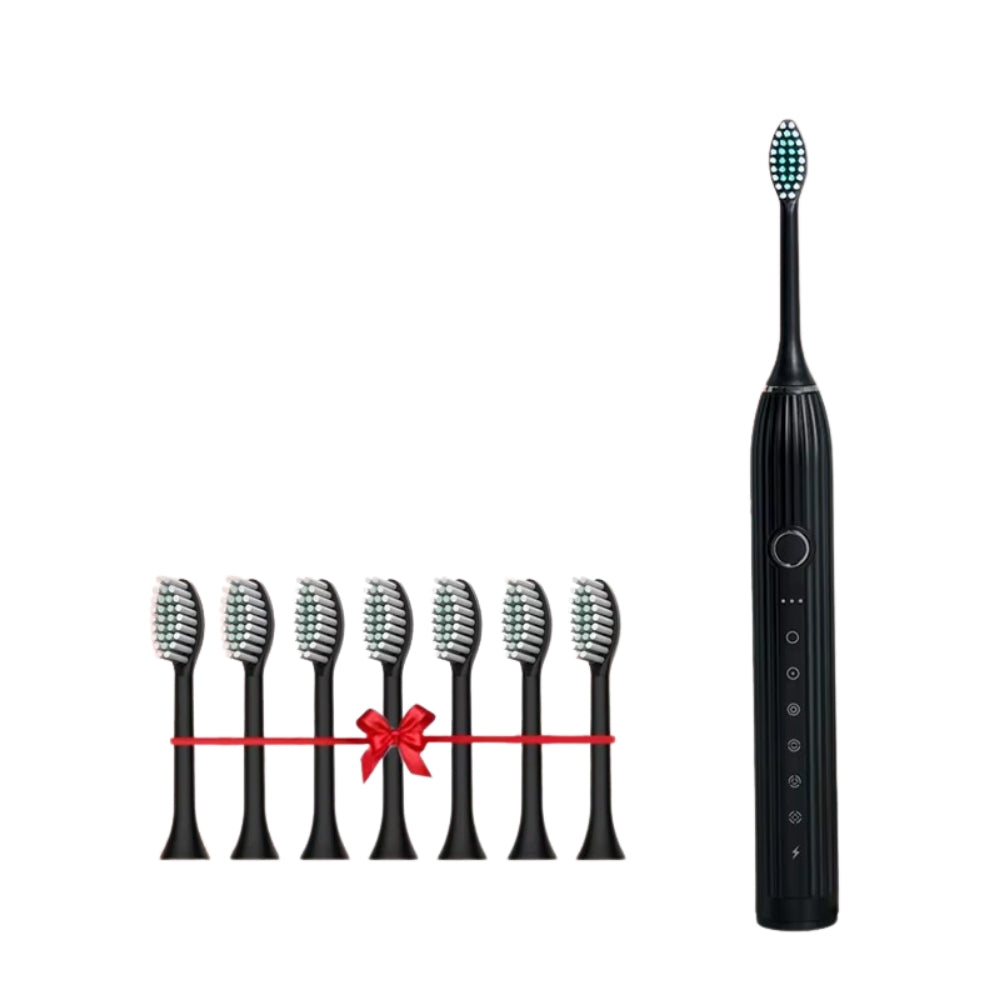Sonic Electric Toothbrush Rechargeable with Replacement Heads