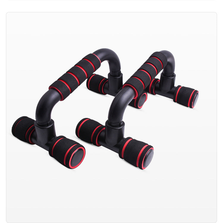 Red double-wheeled abdominal wheel 5-piece set