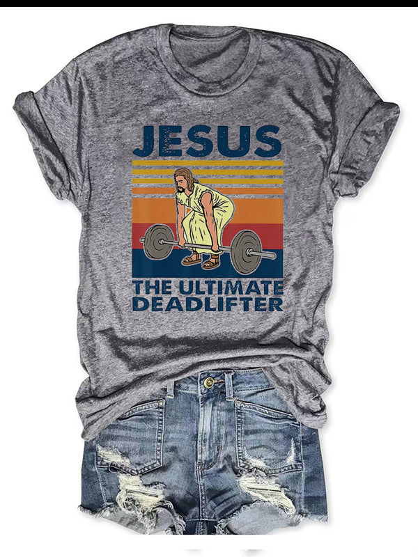 JESUS Printed Women's T-shirt