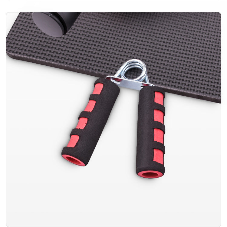 Red double-wheeled abdominal wheel 5-piece set