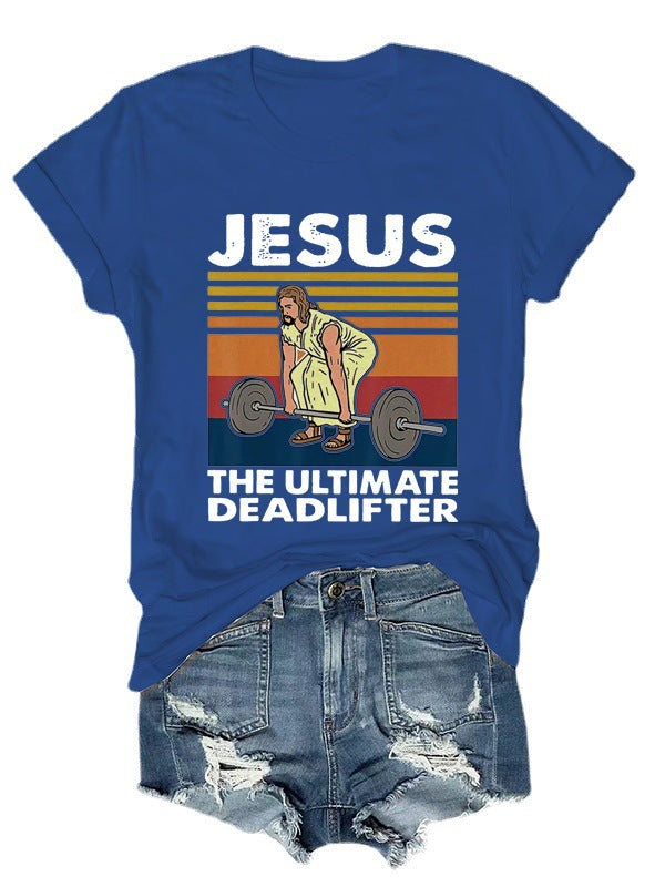 JESUS Printed Women's T-shirt