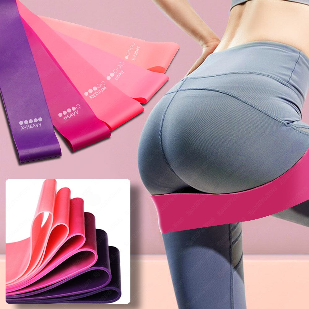 Resistance Bands Sealing Elastic Booty Sport Bodybuilding Rubber Band For Fitness Gym Leagues Equipment Sports Mini Yoga Rswank