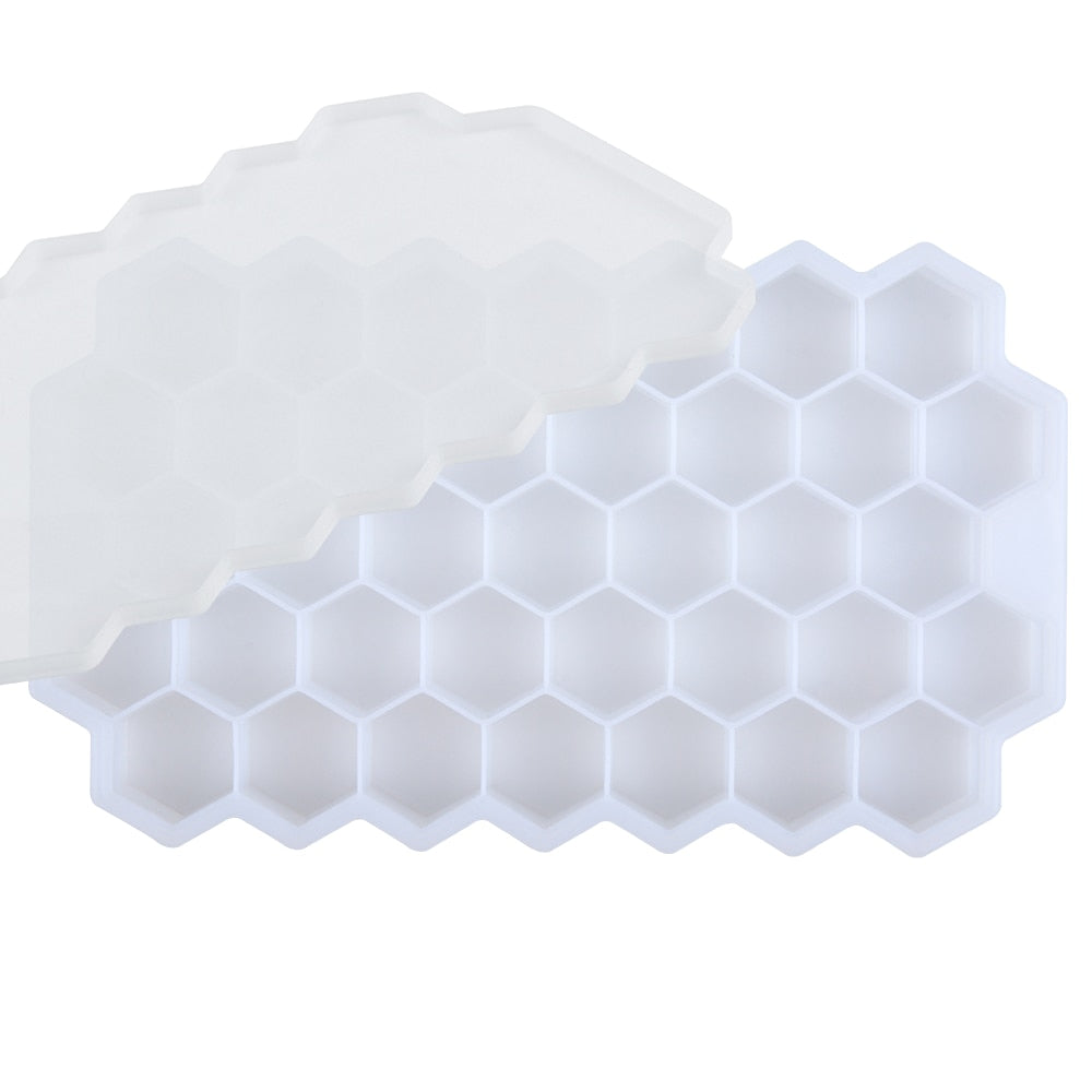 SILIKOLOVE Honeycomb Ice Cube Trays Rswank