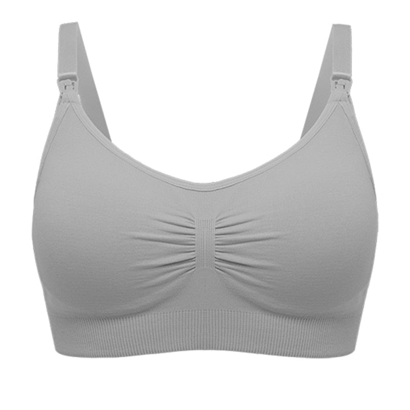 High Quality Plus Size Nursing Bra Breathable Women Breastfeeding Underwear Seamless Maternity Bra Push Up Rswank