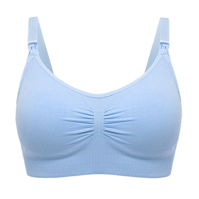 High Quality Plus Size Nursing Bra Breathable Women Breastfeeding Underwear Seamless Maternity Bra Push Up Rswank