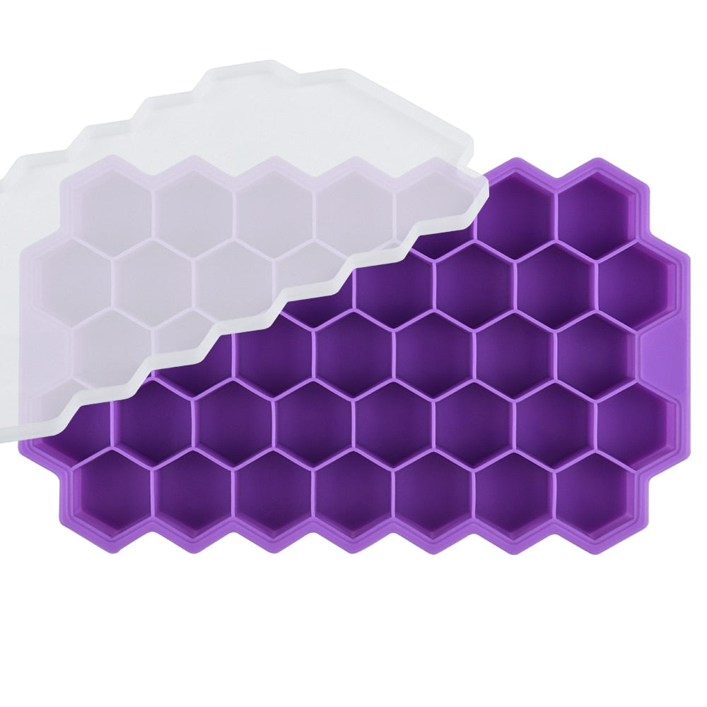 SILIKOLOVE Honeycomb Ice Cube Trays Rswank
