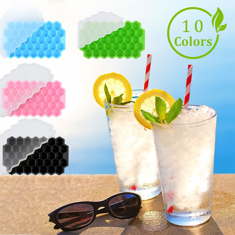 SILIKOLOVE Honeycomb Ice Cube Trays Rswank