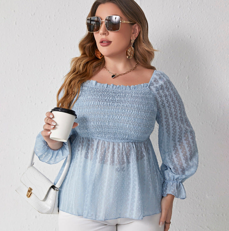 Plus Size Women Clothing Top Women Clothes Top Bottoming Shirt