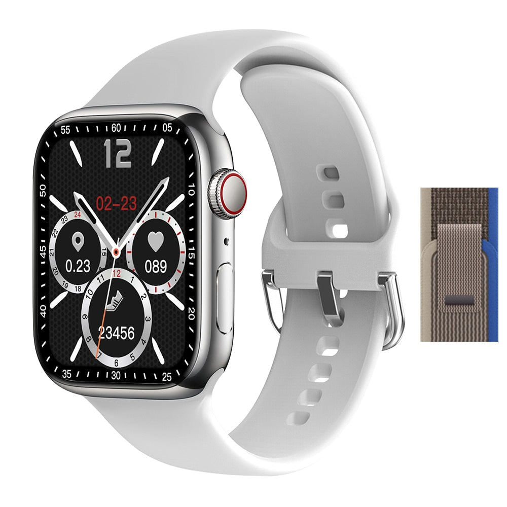 Smart Watch Series 8 HD Screen Sport Heart Rate Blood Pressure Fitness Tracker