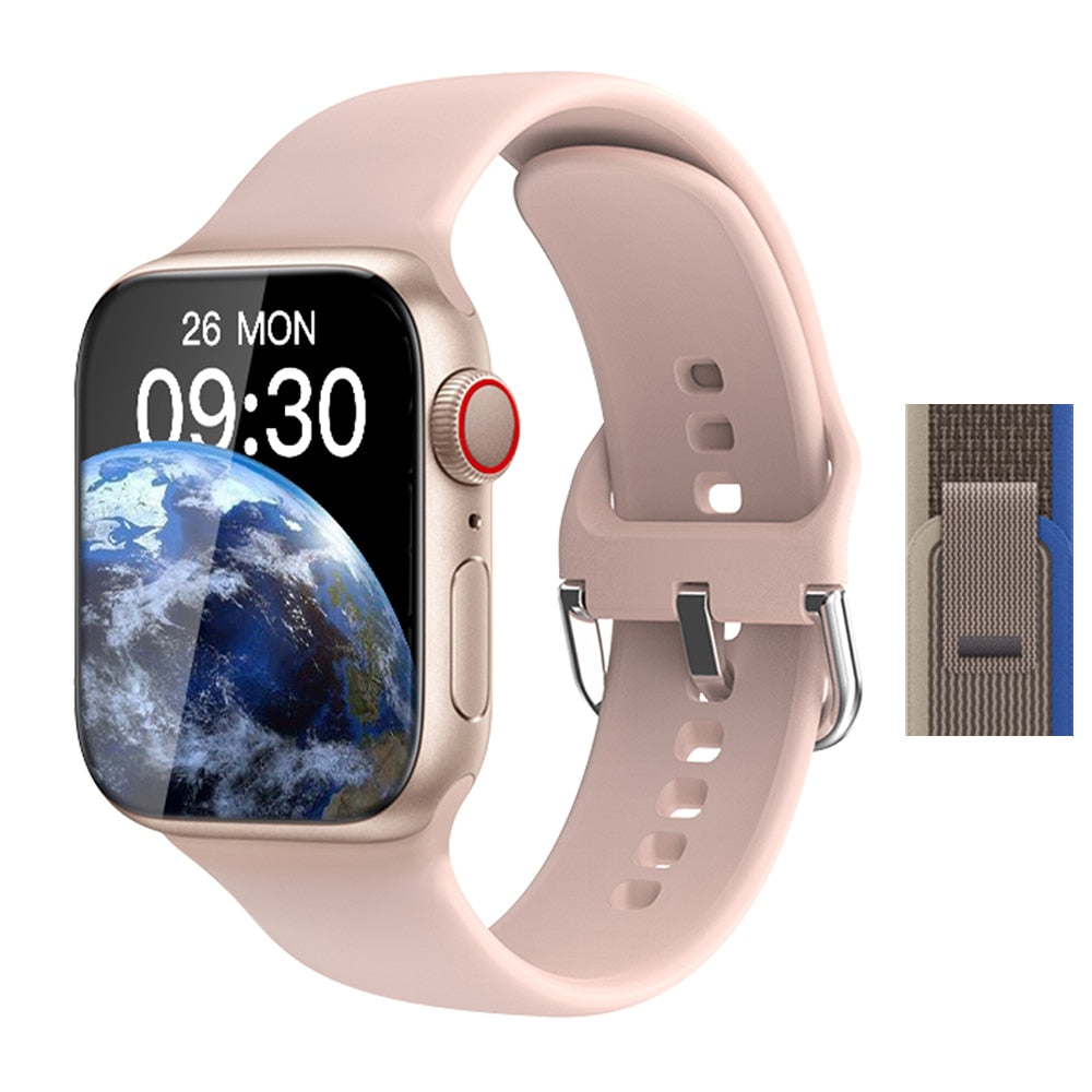 Smart Watch Series 8 HD Screen Sport Heart Rate Blood Pressure Fitness Tracker