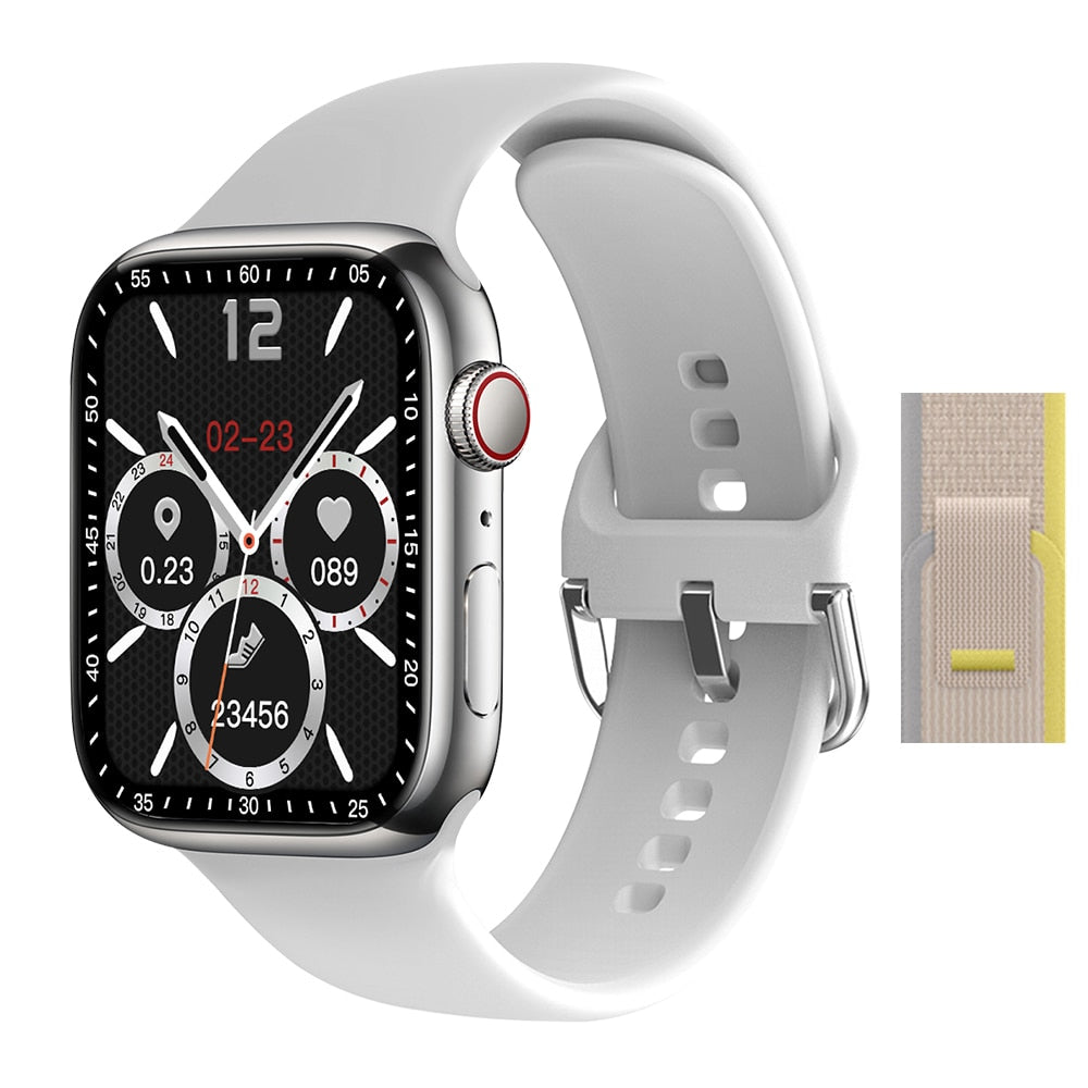 Smart Watch Series 8 HD Screen Sport Heart Rate Blood Pressure Fitness Tracker