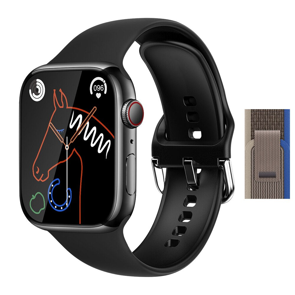 Smart Watch Series 8 HD Screen Sport Heart Rate Blood Pressure Fitness Tracker