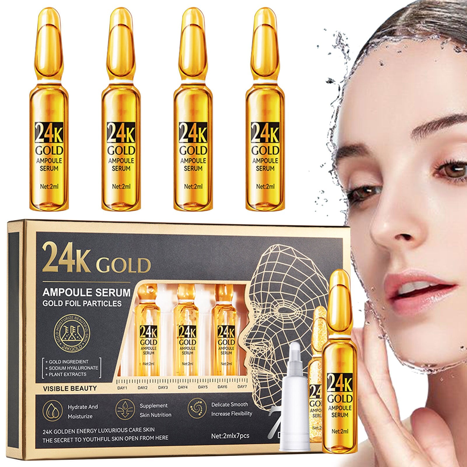 Protein Thread Lifting Essence Liquid Set Face Filler Absorbable Collagen Rswank