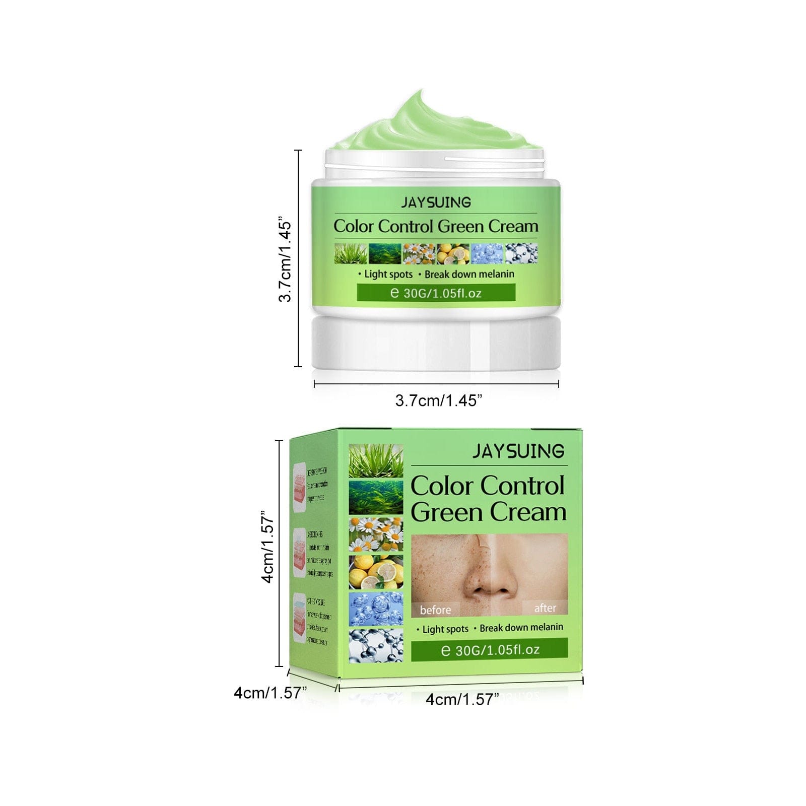 Whitening Freckles Cream Remove Melasma Dark Spots Lighten Melanin Melasma Remover Moisturizing Brighten Face Skin Care 30ML Rswank