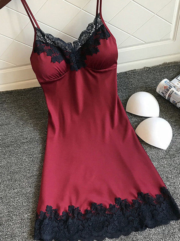 Women's Soft Silky Charmeuse Mini Slip kakaclo