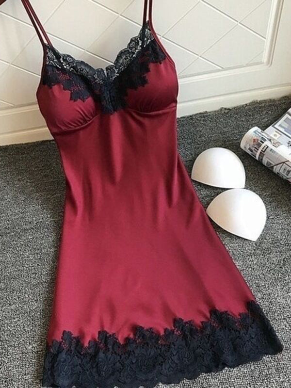 Women's Soft Silky Charmeuse Mini Slip kakaclo