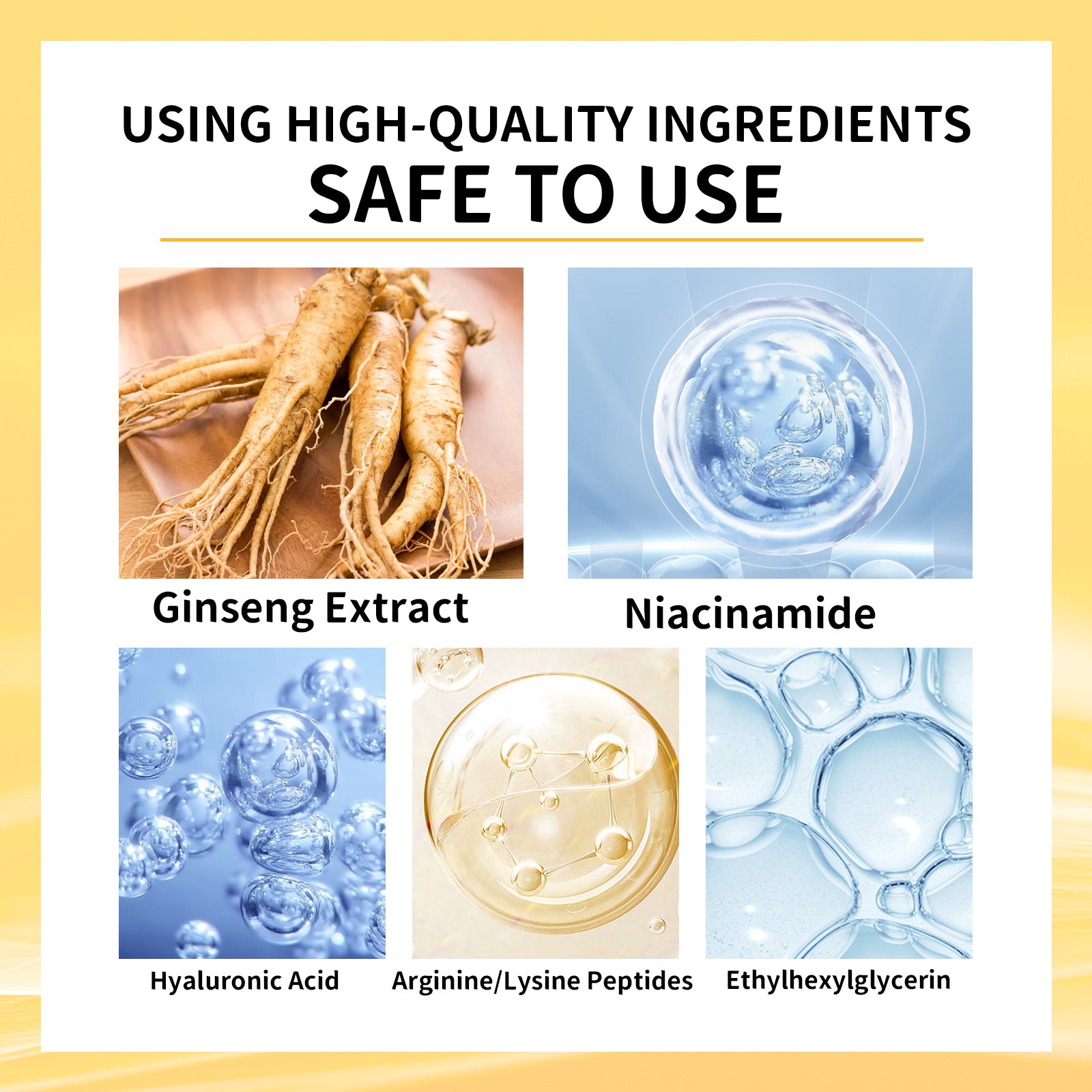 EELHOE Ginseng Essence For Fading Fine Lines, Firming Face, And Moisturizing Skin Serum - Rswank