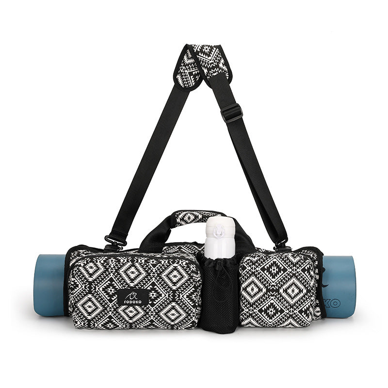 Multifunctional yoga mat backpack