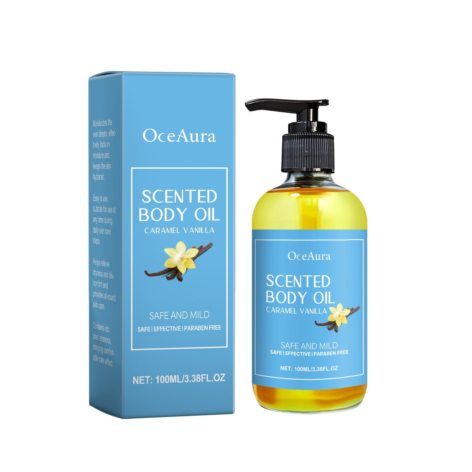 Orena Body Oil Caramel Vanilla - Rswank