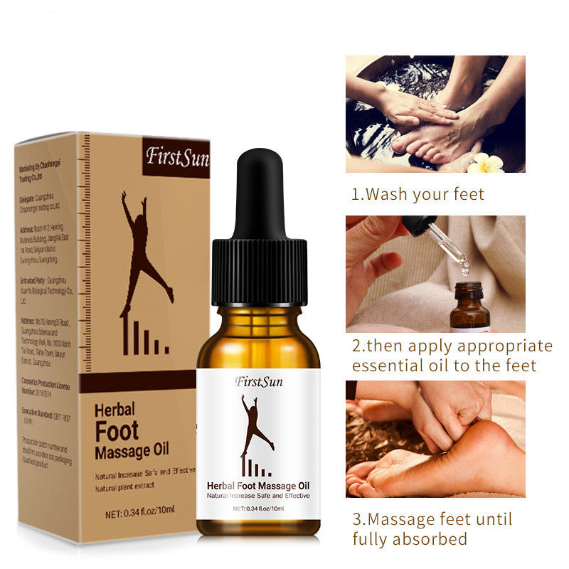 Promote Bone Growth, Foot Massage Essential Oil Care, Soothe Healthy Feet, Natural Massage Oil - Rswank
