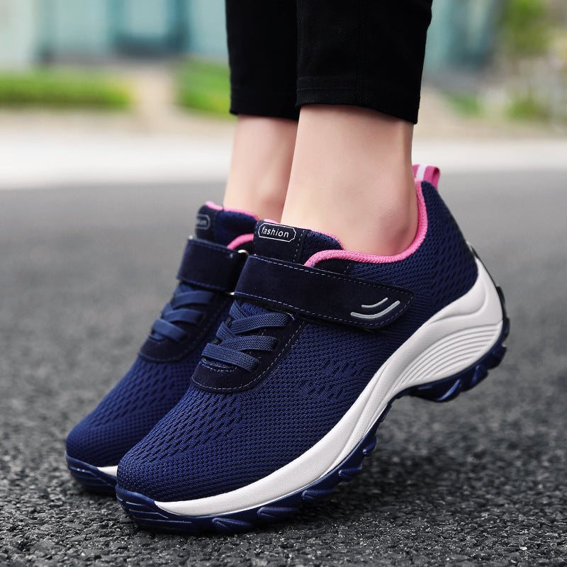 Running Shoes, Outdoor Key-step Sports Shoes, Thick-soled Height-increasing Shoes - Rswank