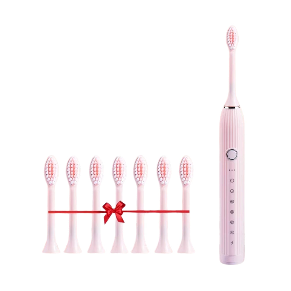 Sonic Electric Toothbrush Rechargeable with Replacement Heads