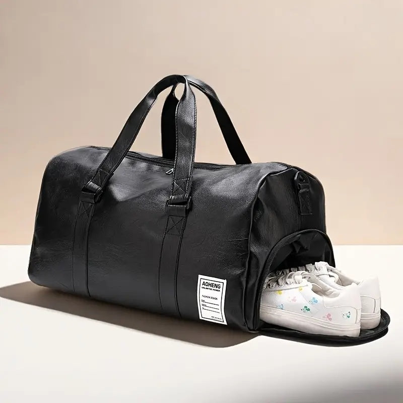 Sport Fitness Bag, Travel Bag, Black Stylish Separate Shoe Depot, Gym, Sport,