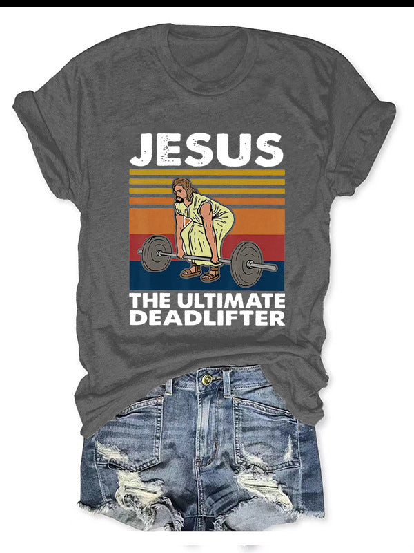 JESUS Printed Women's T-shirt