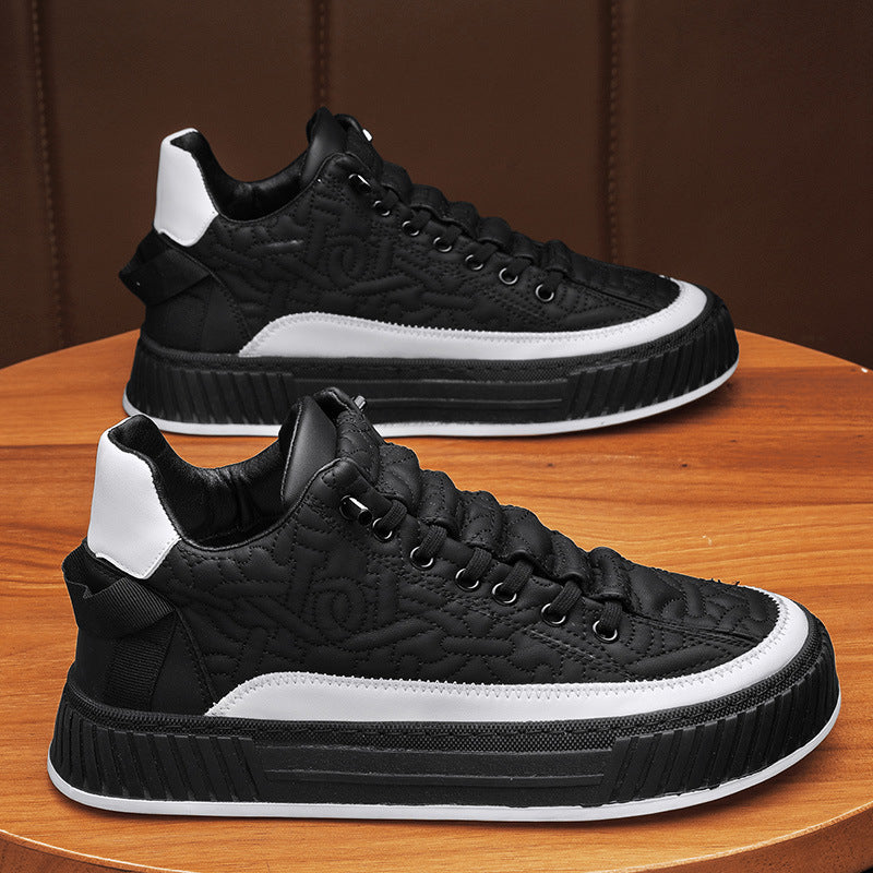 Men's Fashionable And Versatile Heightening Casual Board Shoes - Rswank