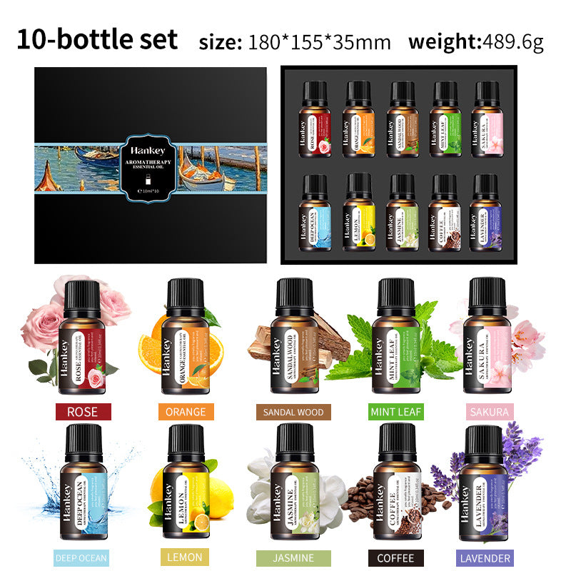 Water-soluble Aromatherapy Oil Sets Of Aromatherapy Essential Oil Boxed Combination - Rswank