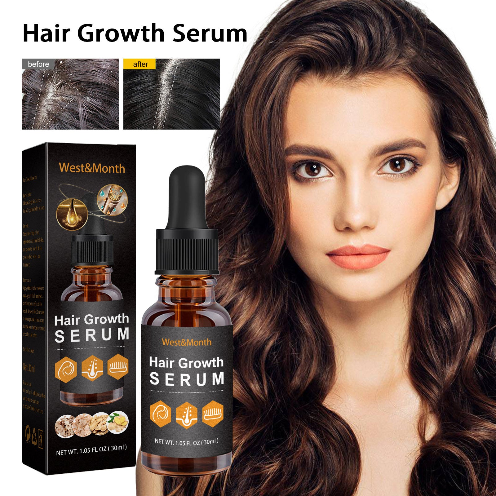 Hair Growth Repair Care Essential Oil - Rswank