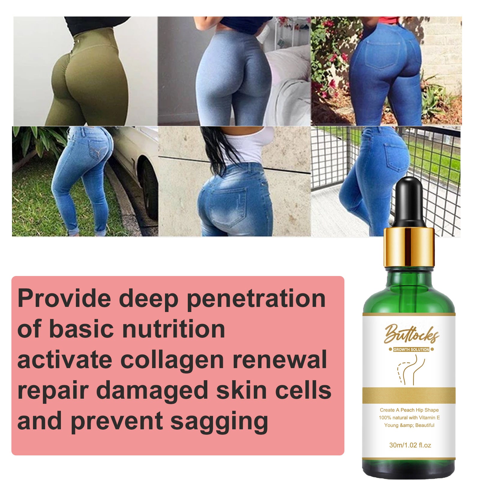 Lifting Buttocks To Eliminate Orange Peel And Firming Essential Oil - Rswank