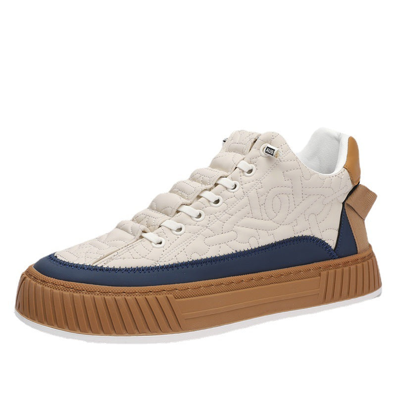 Men's Fashionable And Versatile Heightening Casual Board Shoes - Rswank