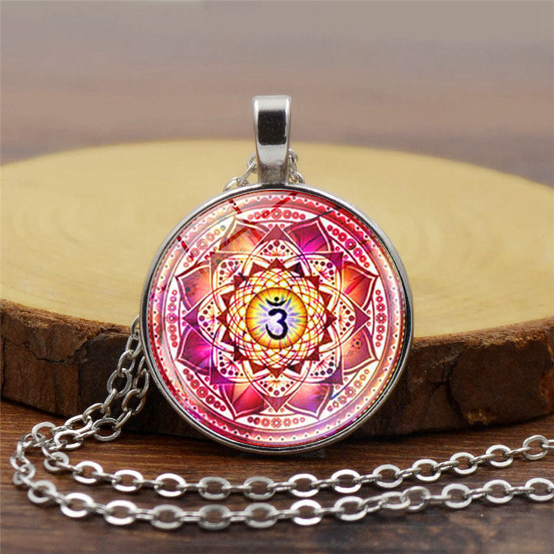 Accessories Yoga Mandala Time Gem Necklace