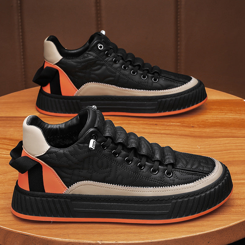 Men's Fashionable And Versatile Heightening Casual Board Shoes - Rswank