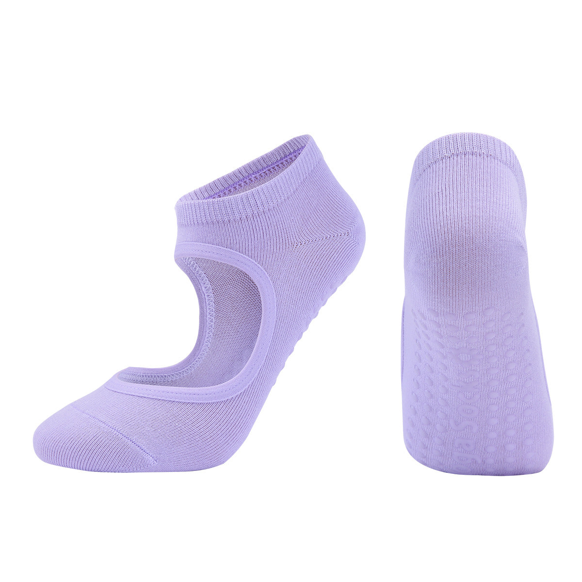 Combed cotton yoga socks
