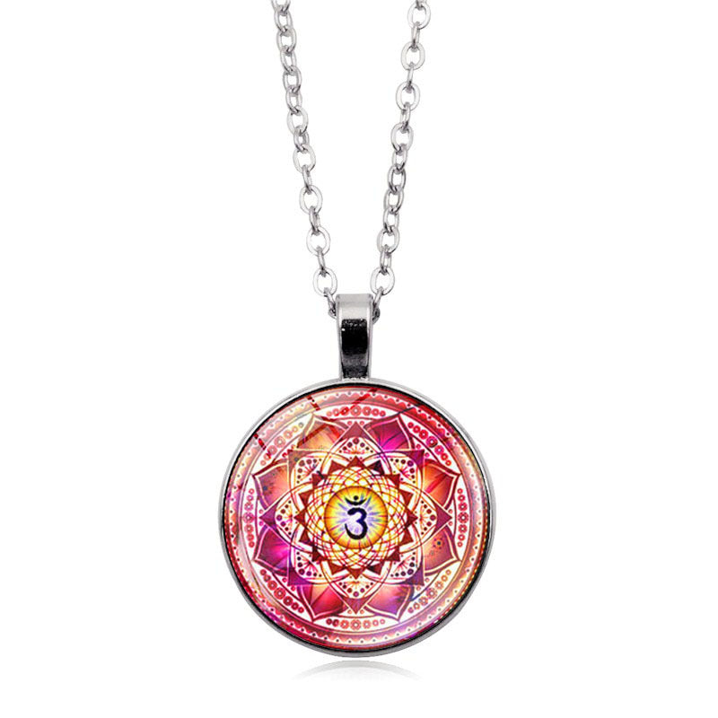 Accessories Yoga Mandala Time Gem Necklace