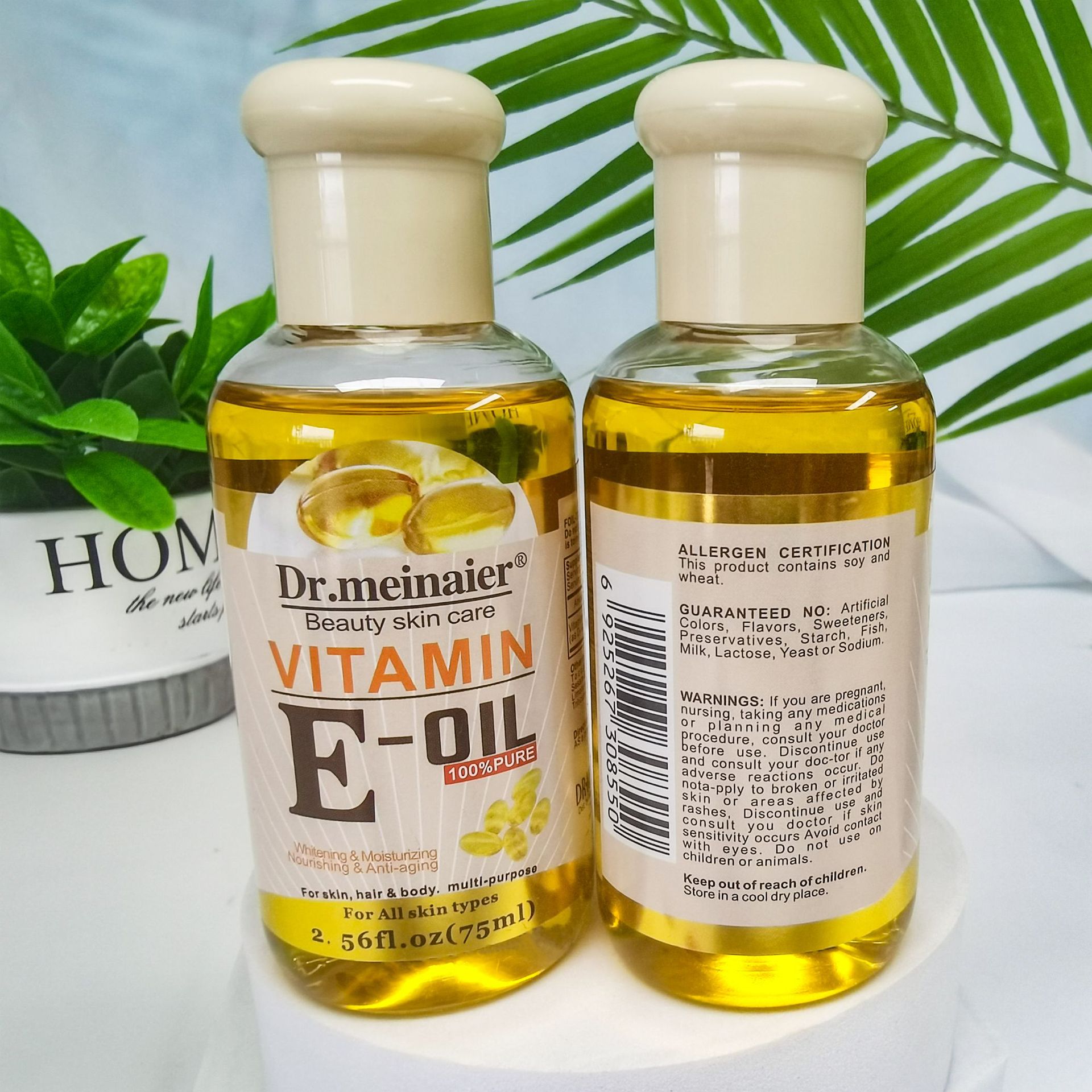Vitamin E Synthesis Oil Facial Body Hair Care Essential Oil Natural Moisturizing Vegetable - Rswank