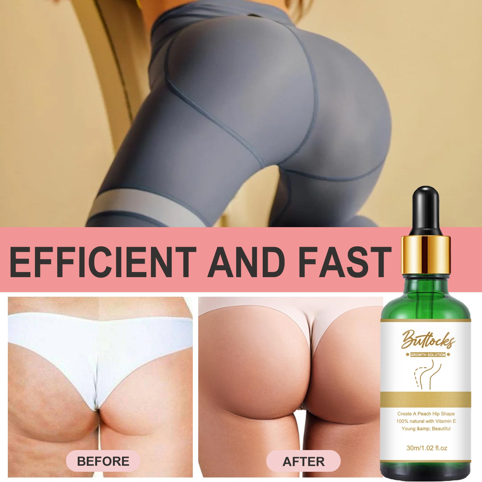 Lifting Buttocks To Eliminate Orange Peel And Firming Essential Oil - Rswank