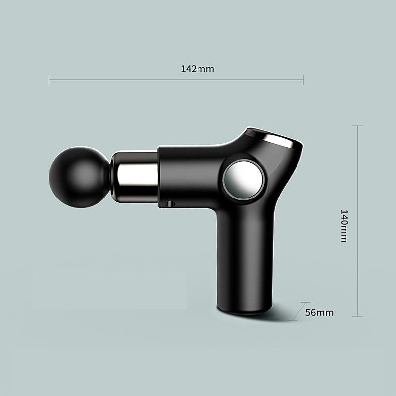 Compact Muscle Massage Gun For Relaxation - Black