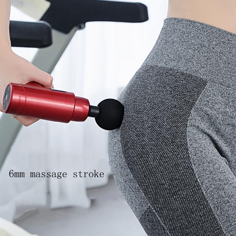 Portable Electric Muscle Massager - Mini Size - Superior Red