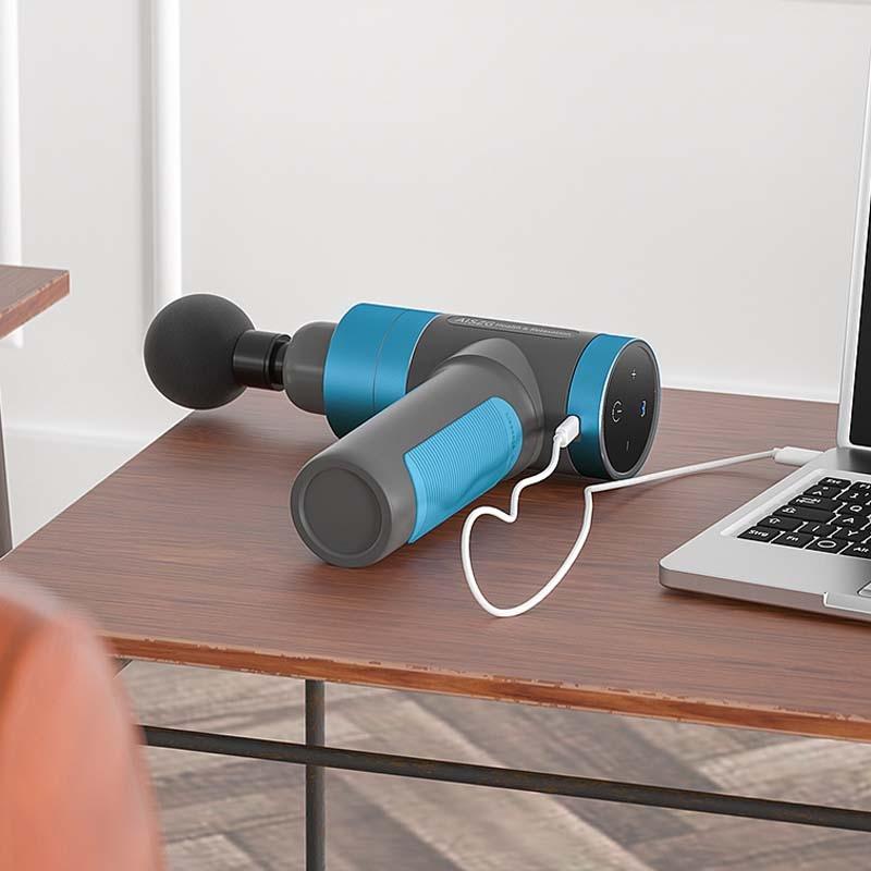 Ultimate Rechargeable Muscle Massage Gun - Gray