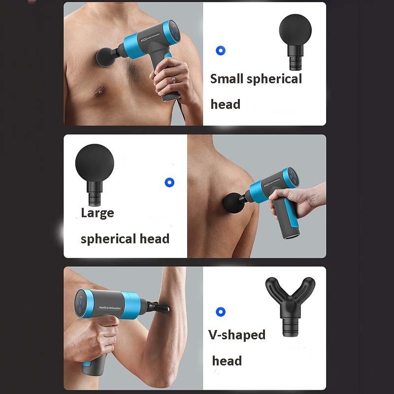 Ultimate Rechargeable Muscle Massage Gun - Gray