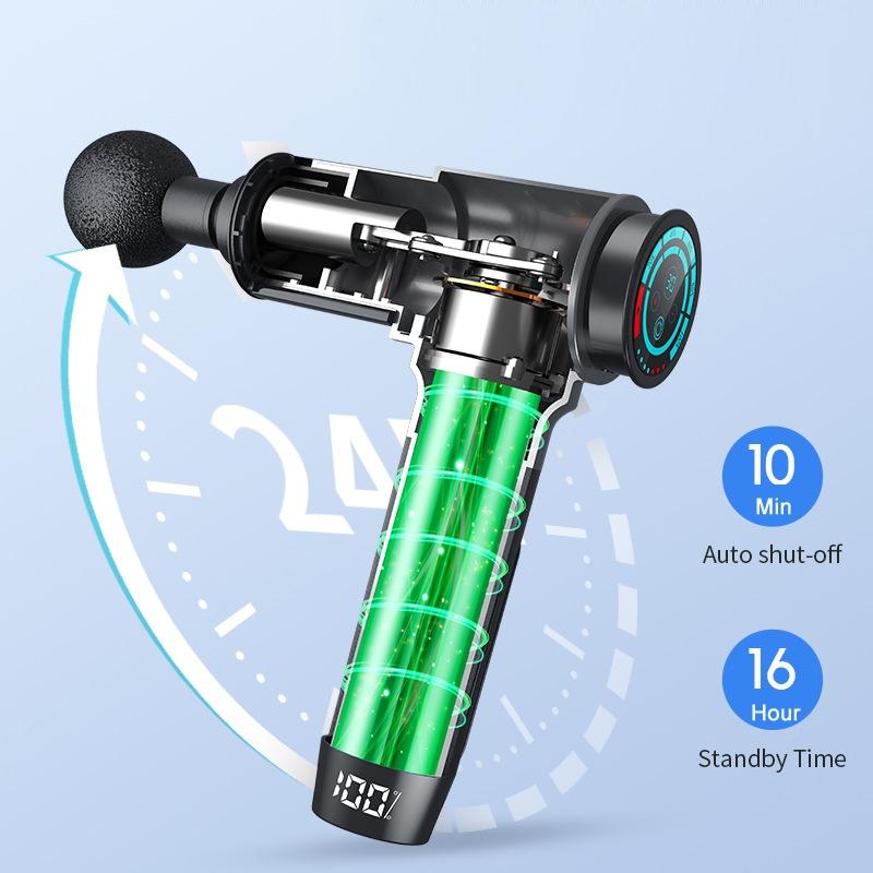 30-Speed Carbon Fiber Muscle Vibration Massager