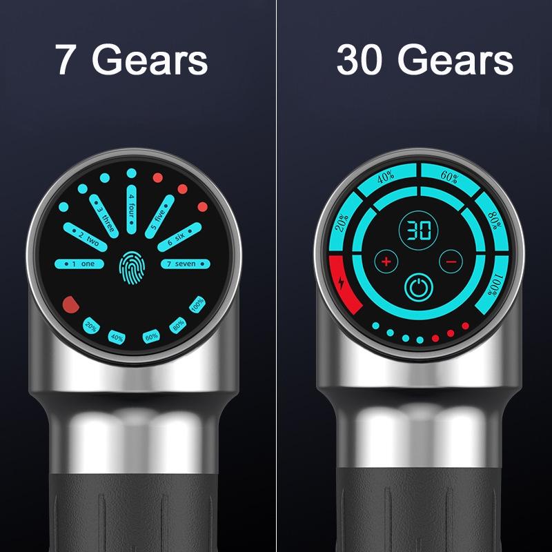 7-Speed Carbon Fiber Muscle Vibration Massager