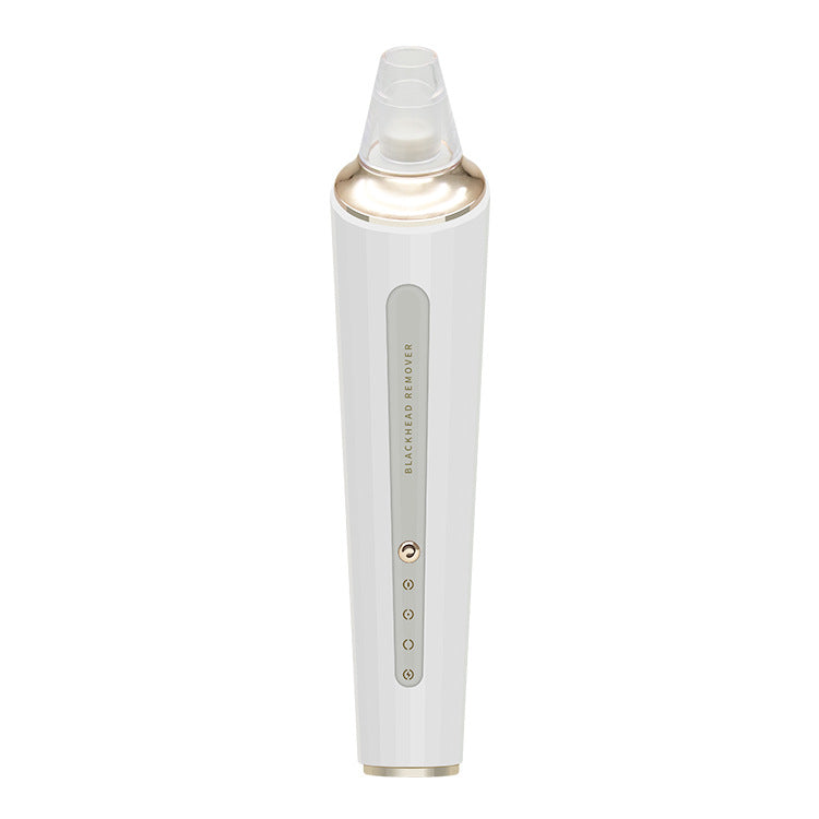 Professional Electric Blackhead Remover Vacuum - 3 Modes, 4 Suction Heads(white)