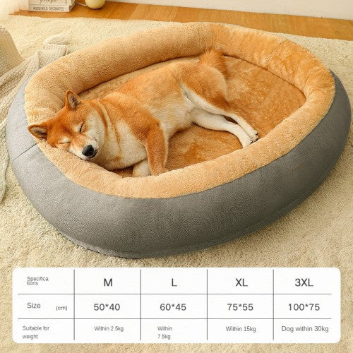 Removable And Washable Dog Bed Warm Cat Bed For Sleeping