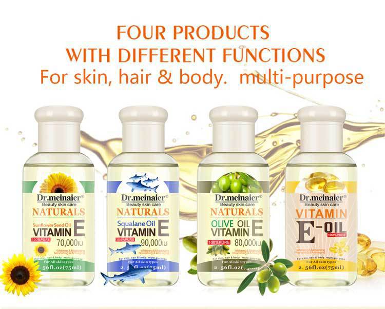 Vitamin E Synthesis Oil Facial Body Hair Care Essential Oil Natural Moisturizing Vegetable - Rswank